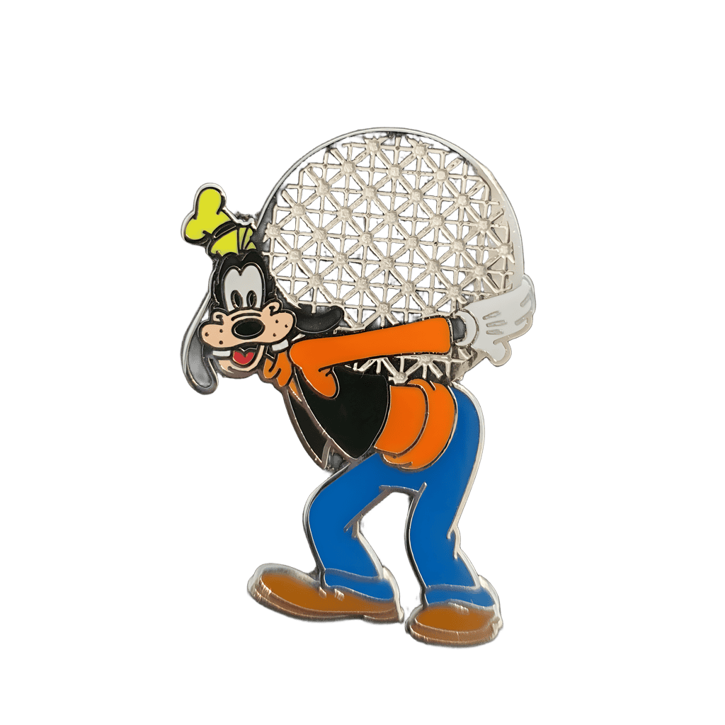 Goofy with Spaceship Earth Disney pin