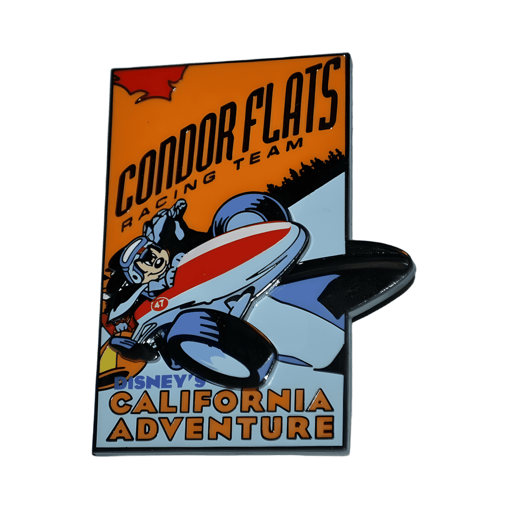 Condor Flats Racing Team Disney pin