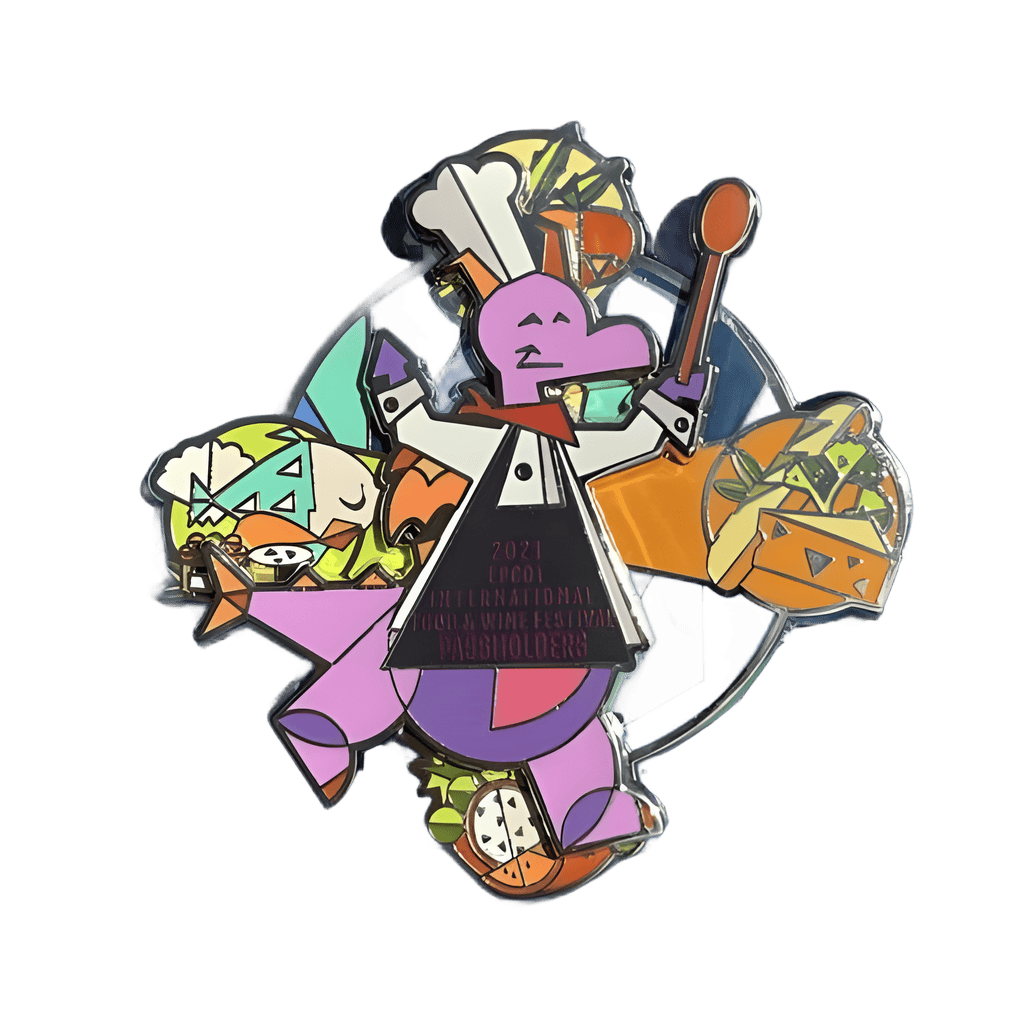 Chef Figment Disney pin