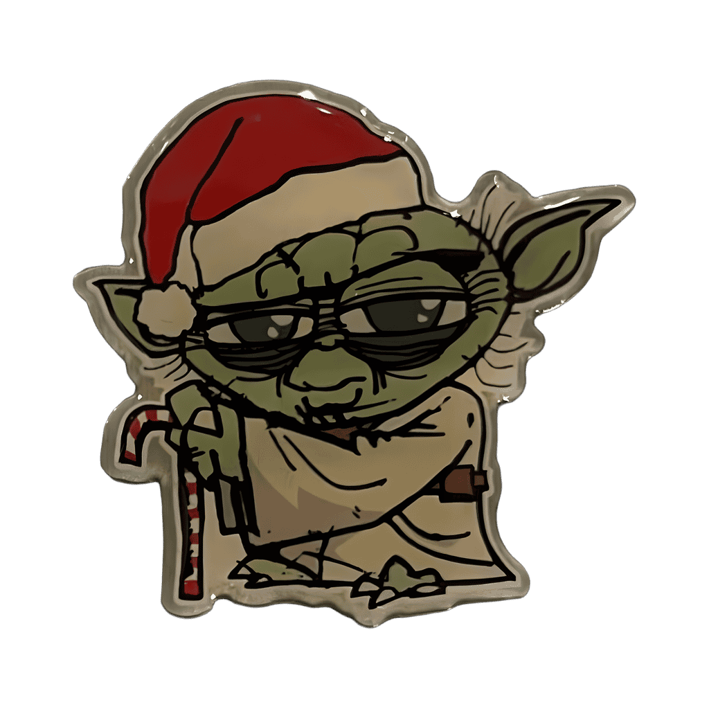 Yoda Santa Disney pin
