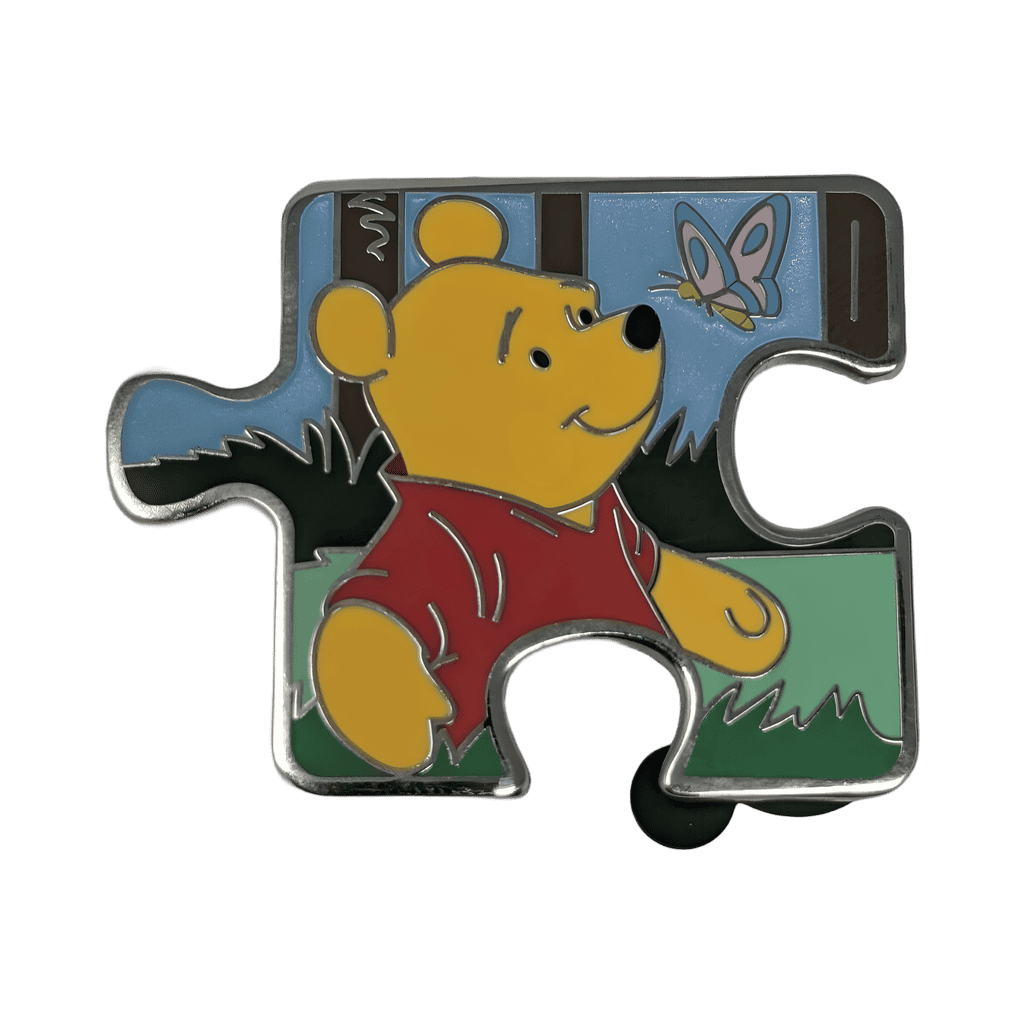Pooh and Butterfly (Chaser) Disney pin