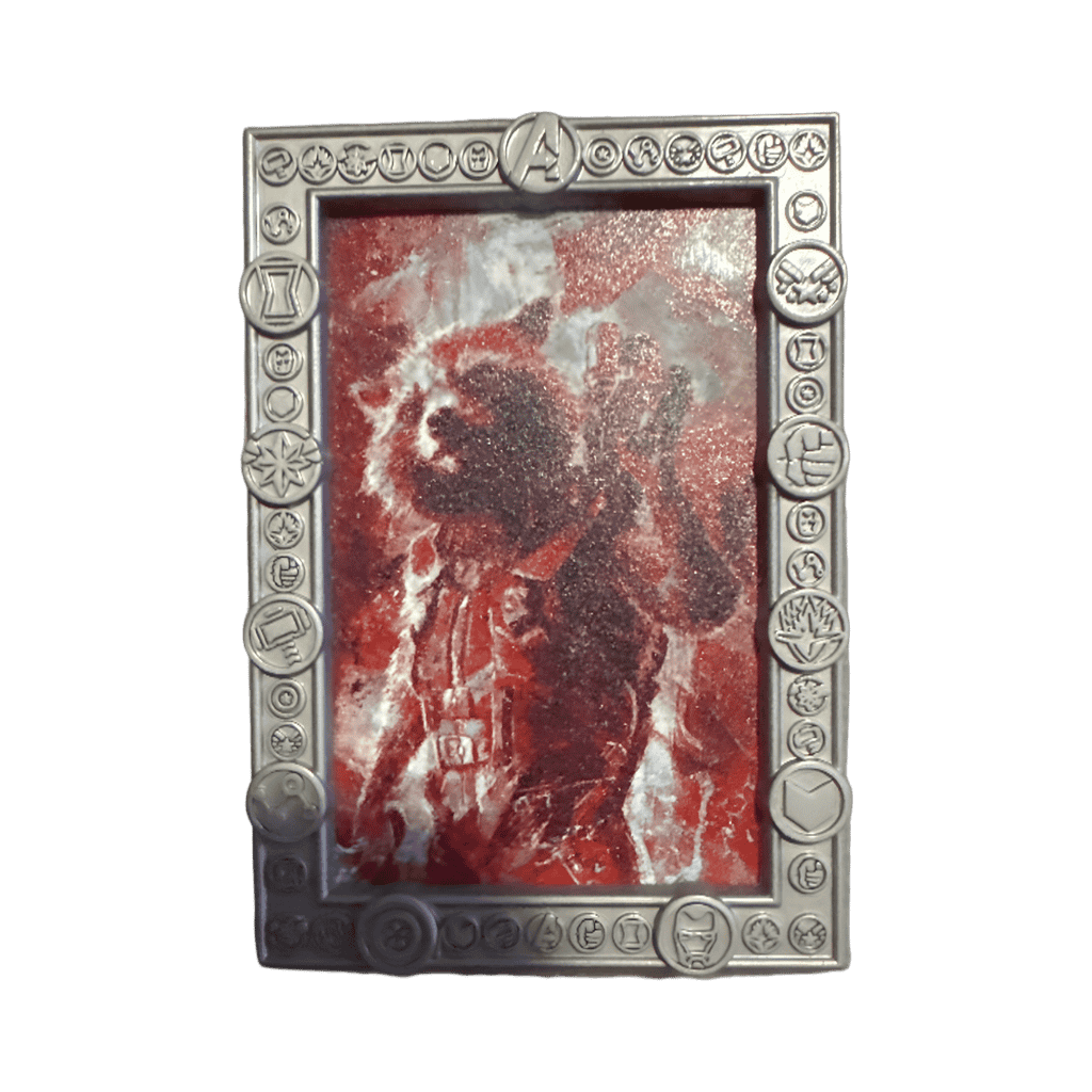 Rocket Raccoon Framed Portrait Disney pin