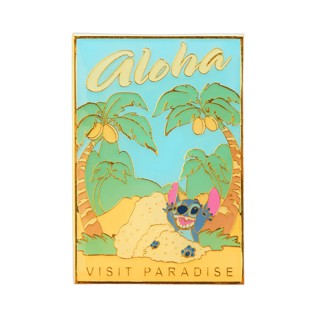 Lilo and Stitch - Visit Paradise Poster Disney pin