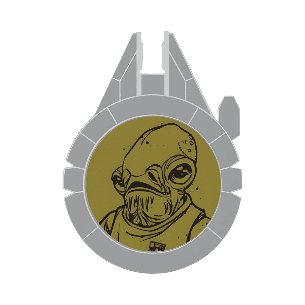 Admiral Ackbar Disney pin