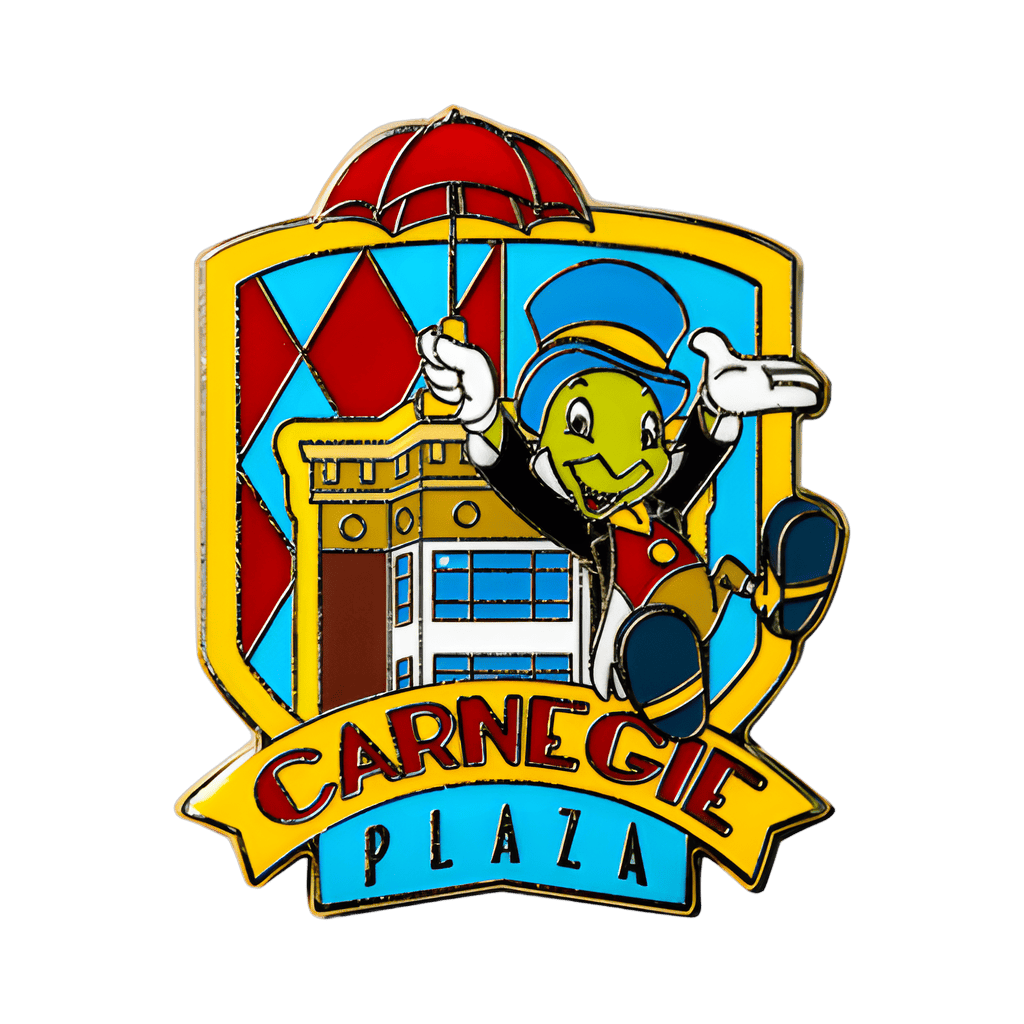 Carnegie Plaza - Jiminy Cricket Disney pin