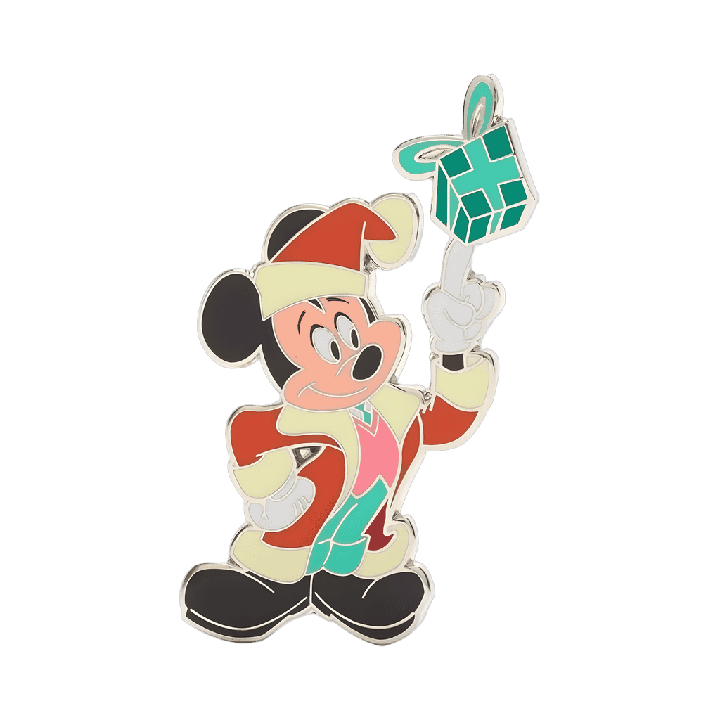 Santa Mickey Mouse Disney pin