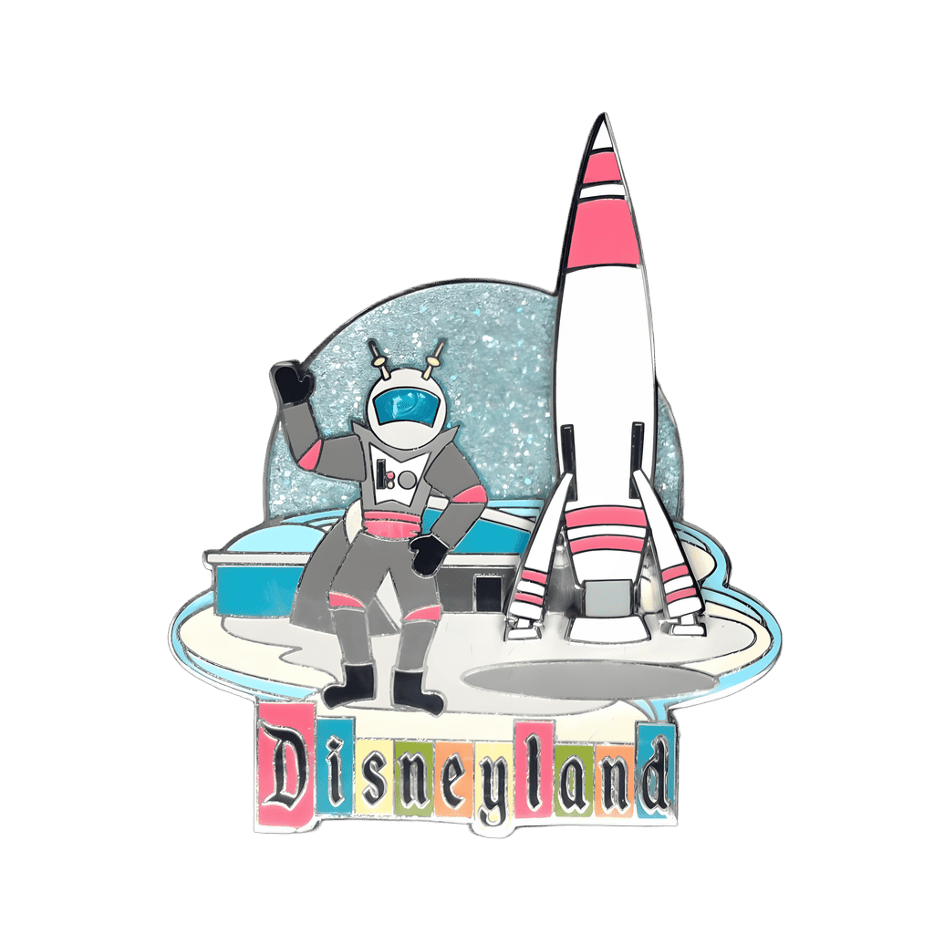 Rocket to the Moon Disney pin