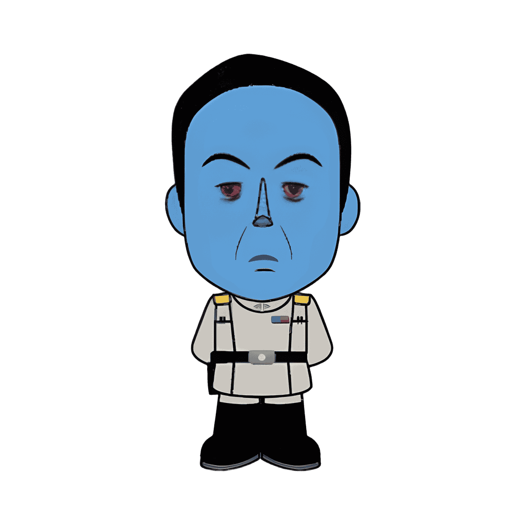 Road to Celebration: Ahsoka Set — Grand Admiral Thrawn Disney pin
