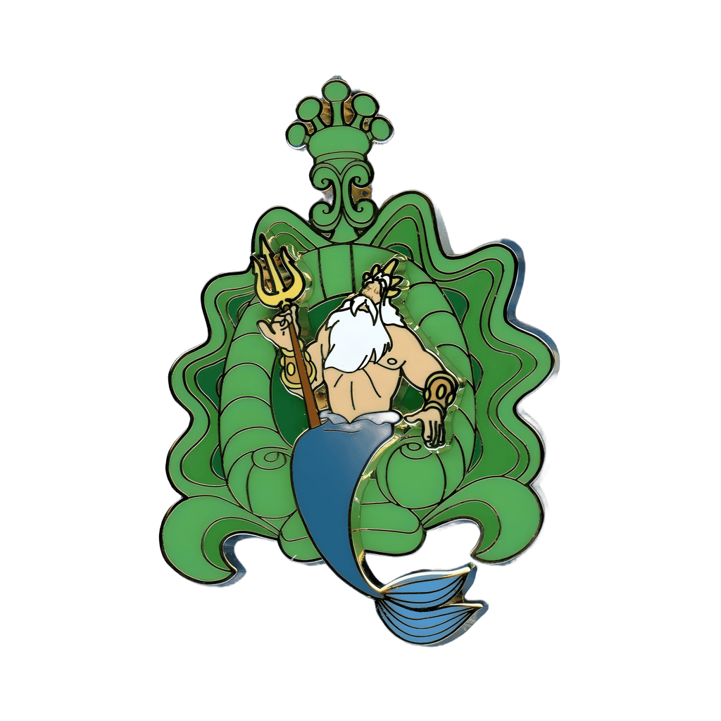 King Triton Disney pin