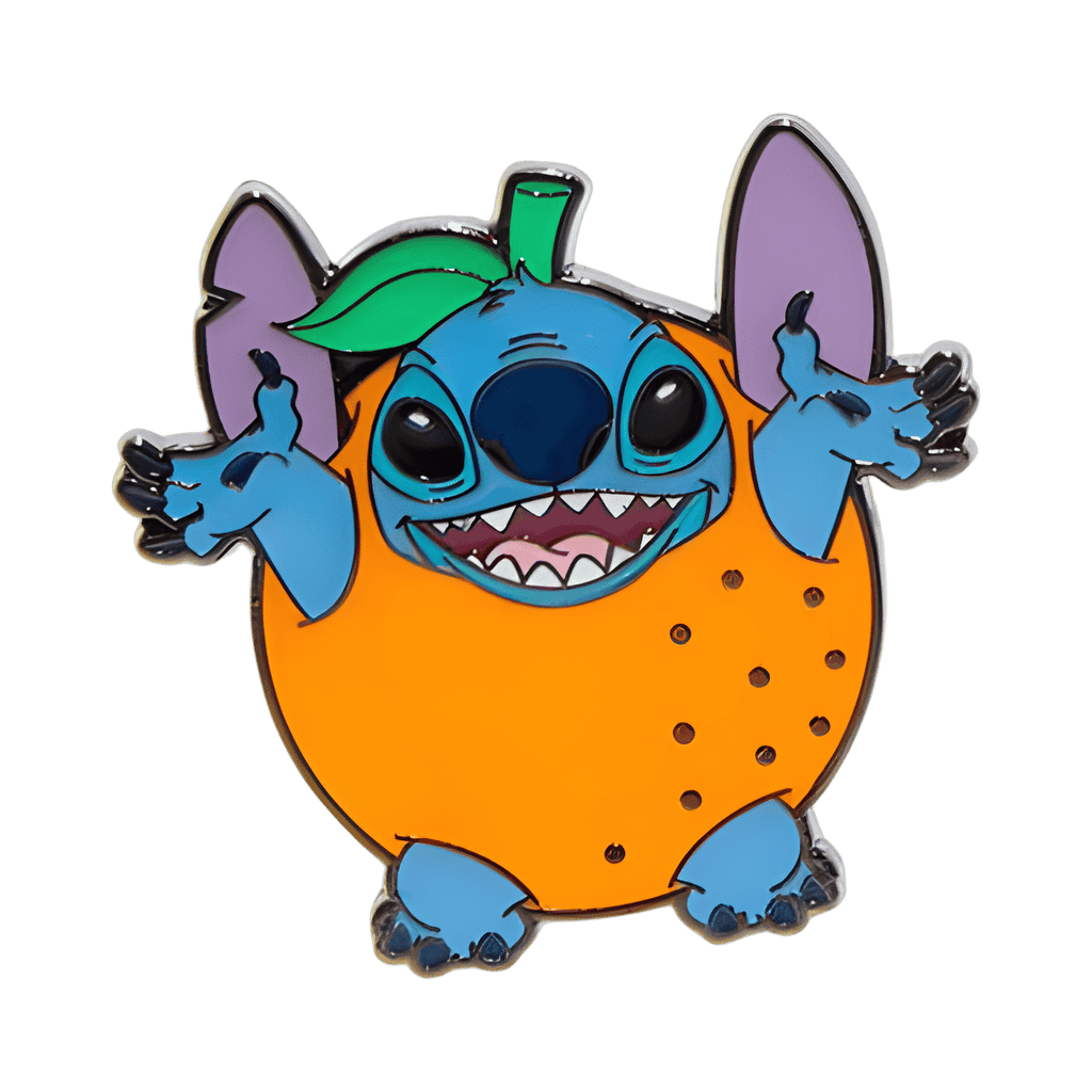 Orange Stitch Disney pin