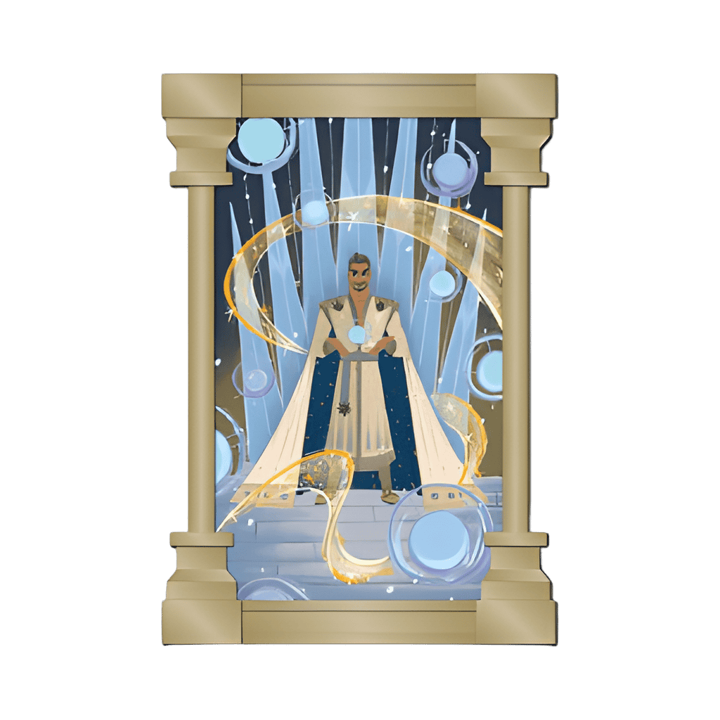 King Magnifico Frame Disney pin