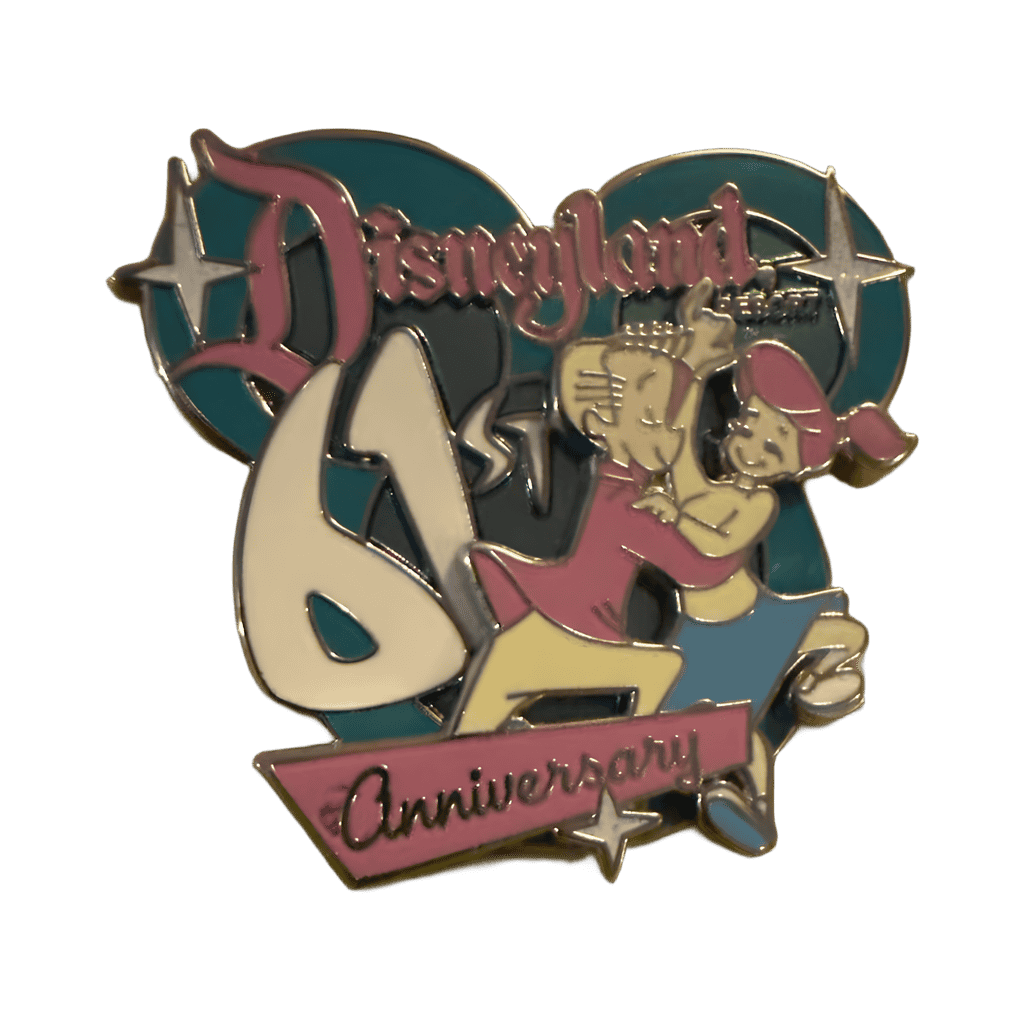 Disneyland Resort 61st Anniversary Disney pin