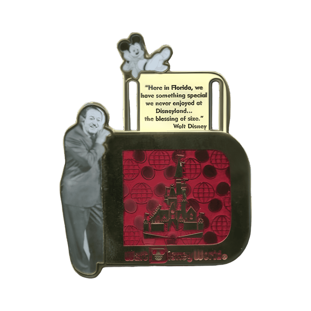 Walt Disney Quote Slider and Print Disney pin