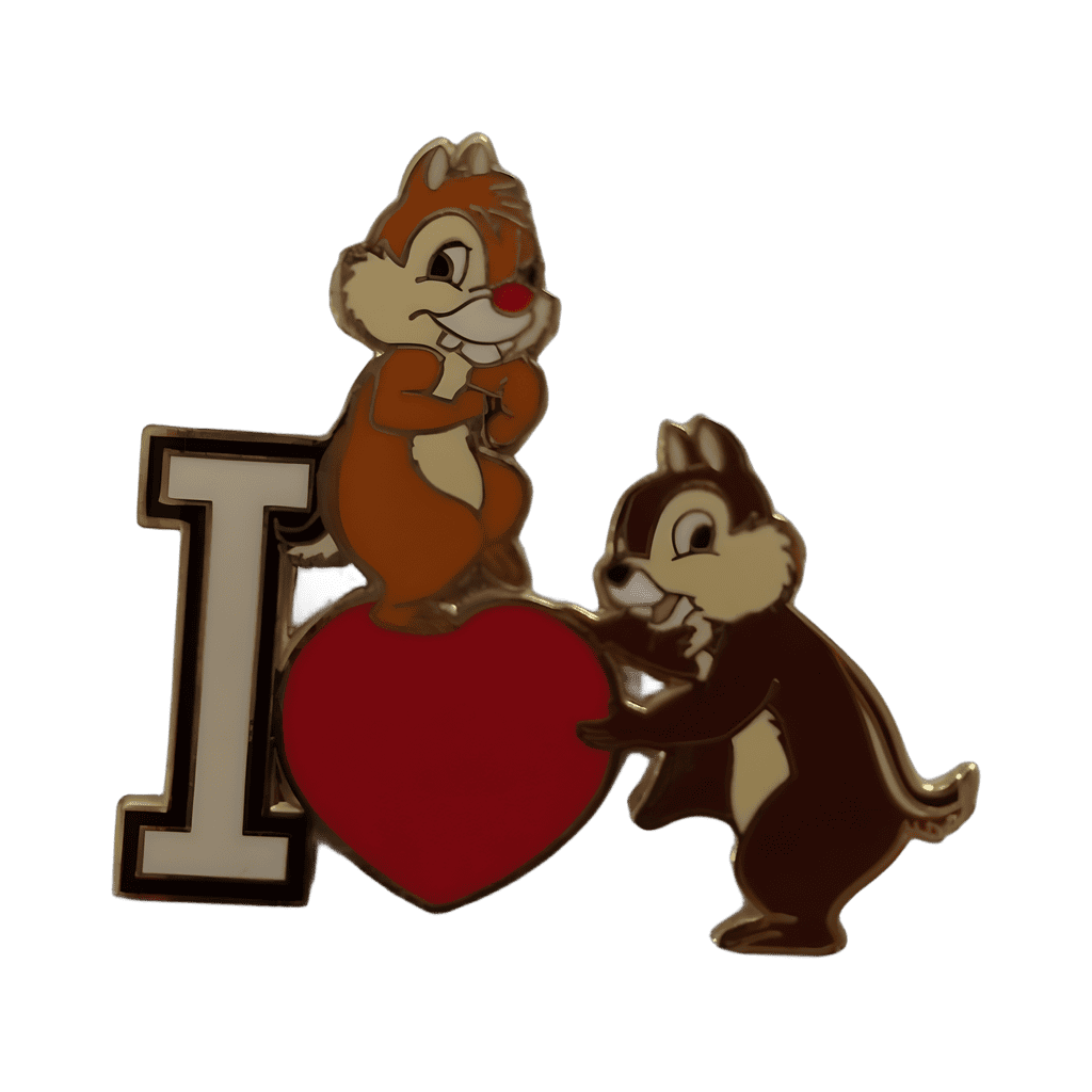 Chip & Dale Disney pin