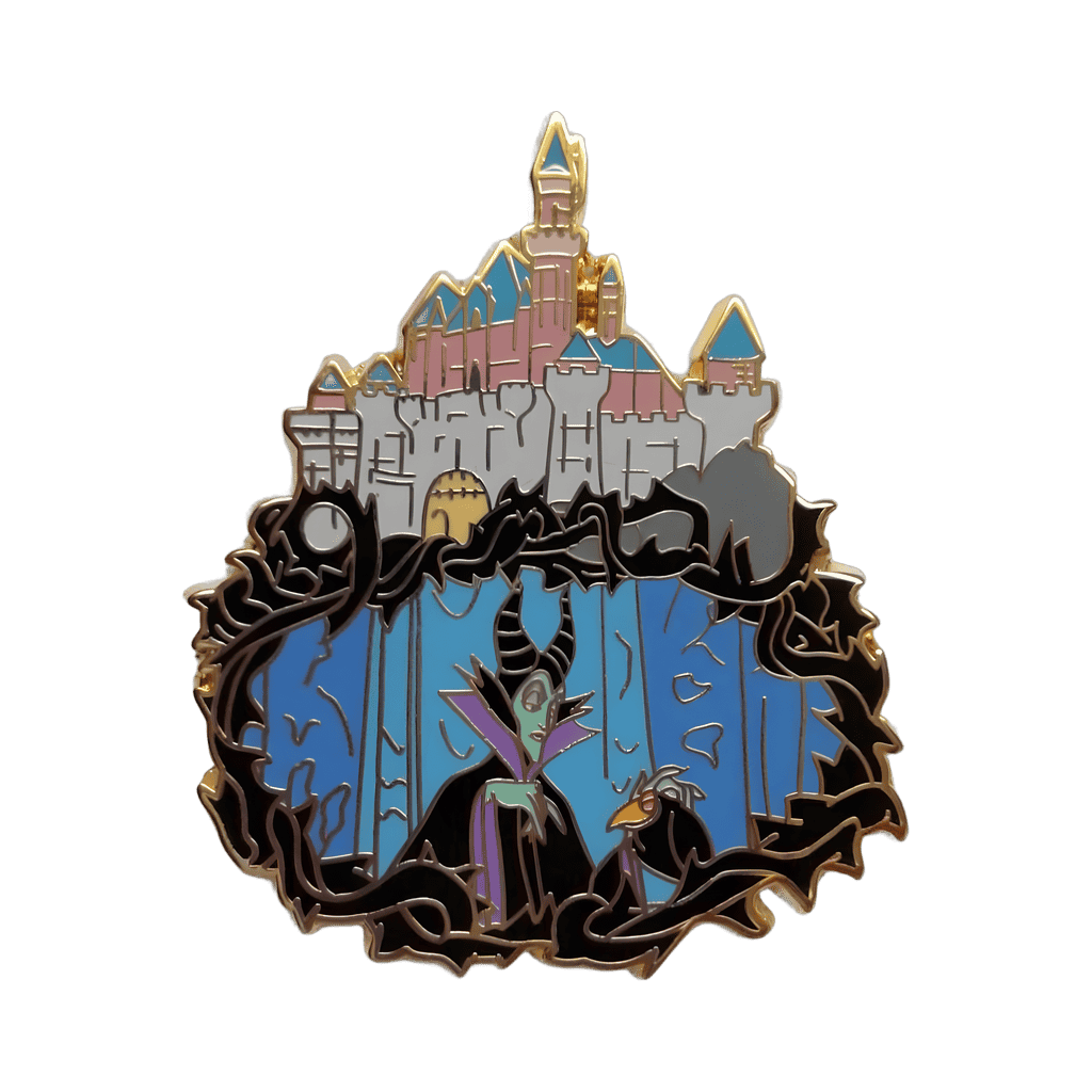 Maleficent & Diablo Disney pin