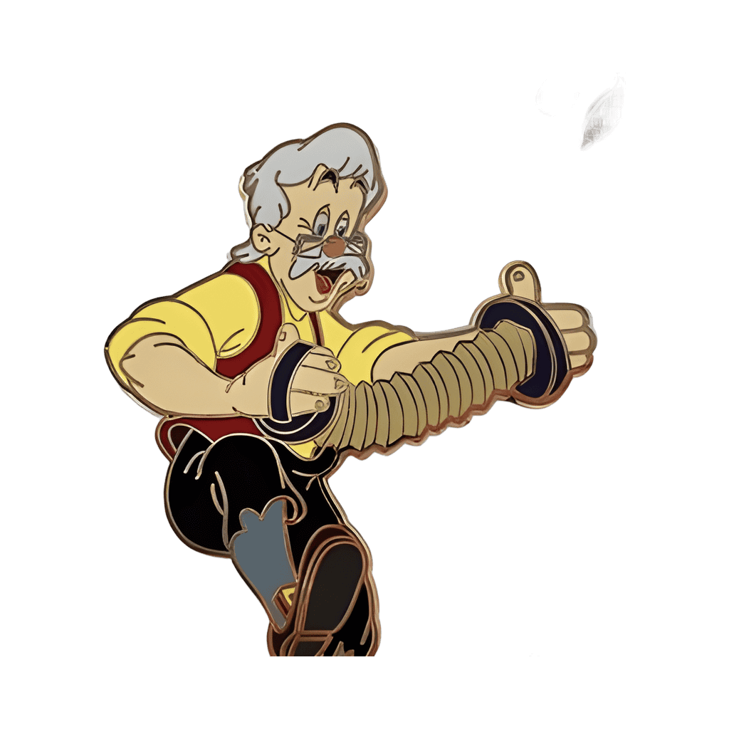 Geppetto Disney pin