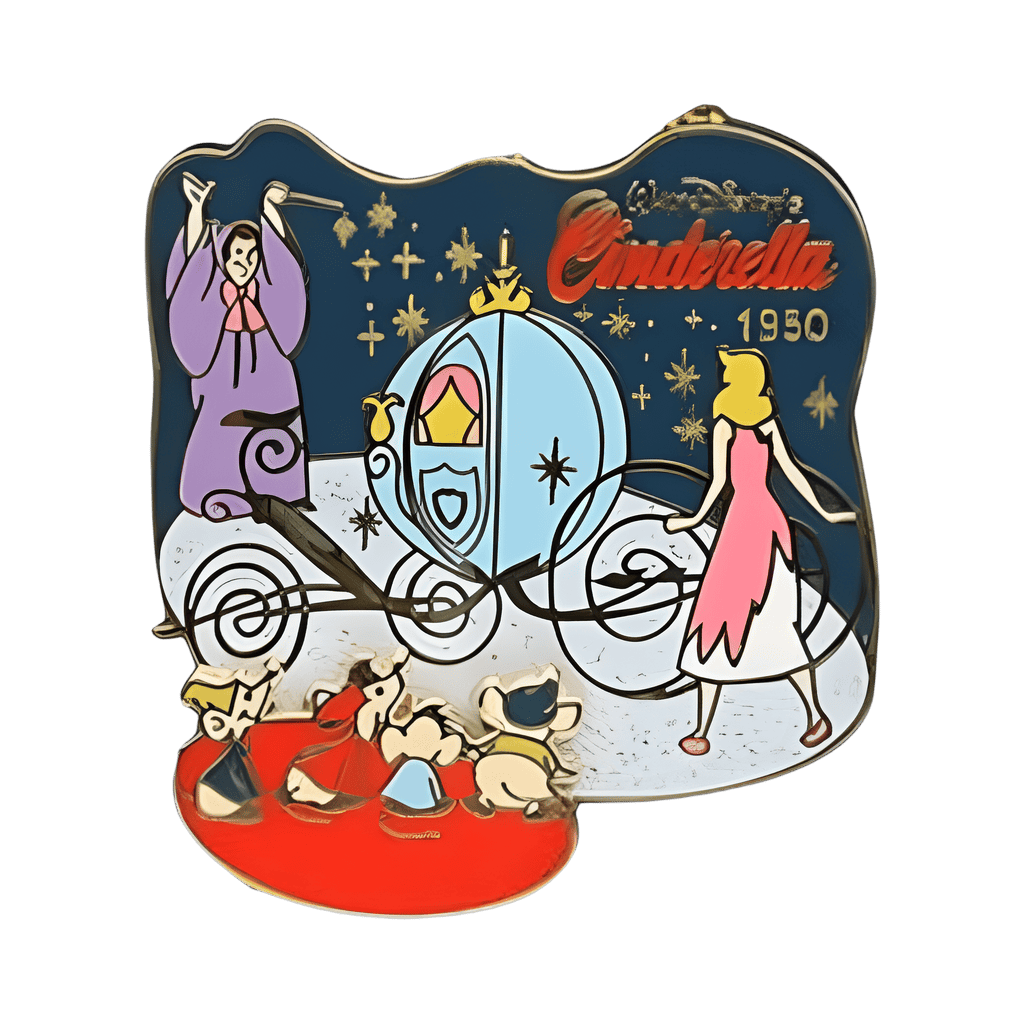 1950- Cinderella and the Fairy Godmother Disney pin