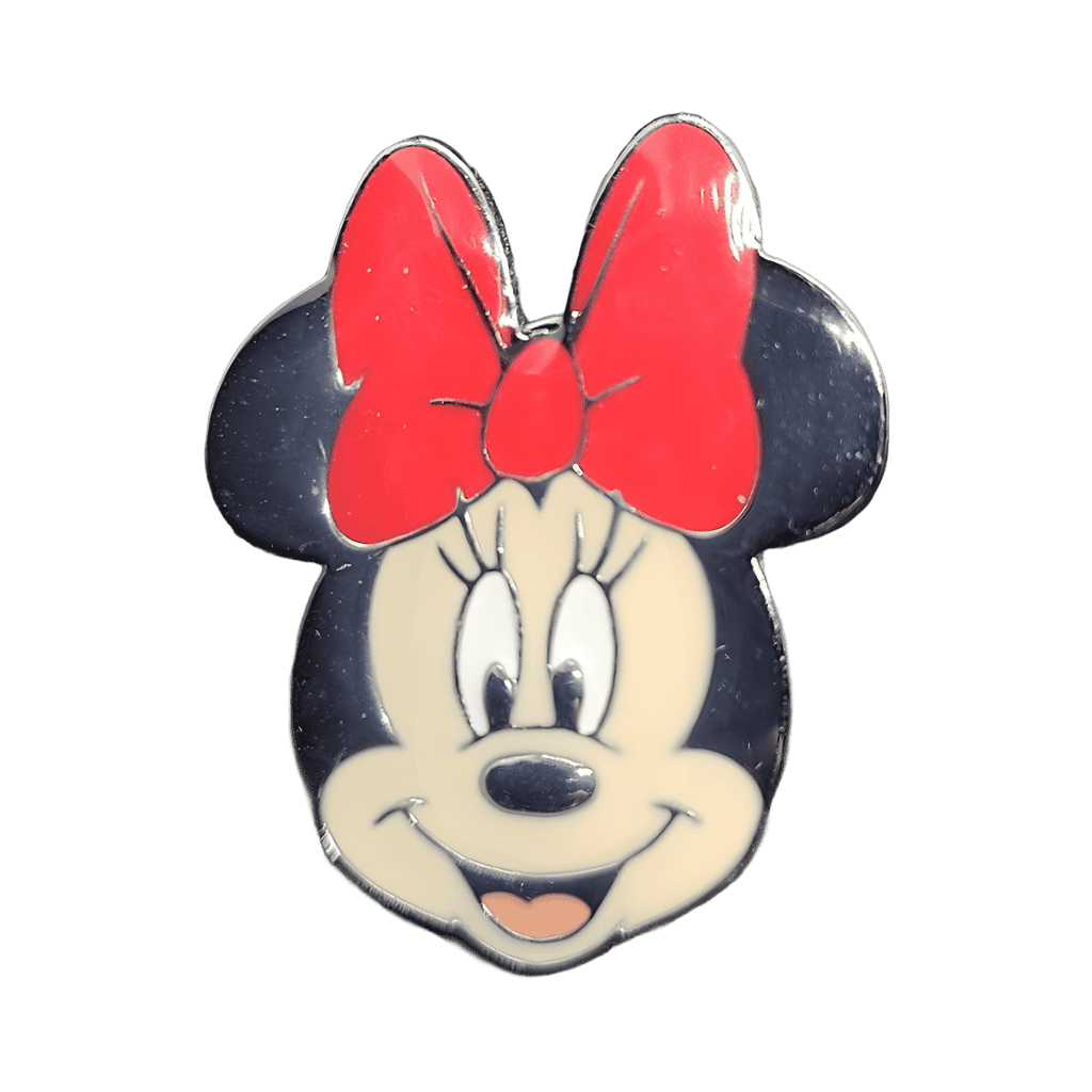 Disney Classic Character Heads Mystery Collection - Minnie with Red Bow Disney pin
