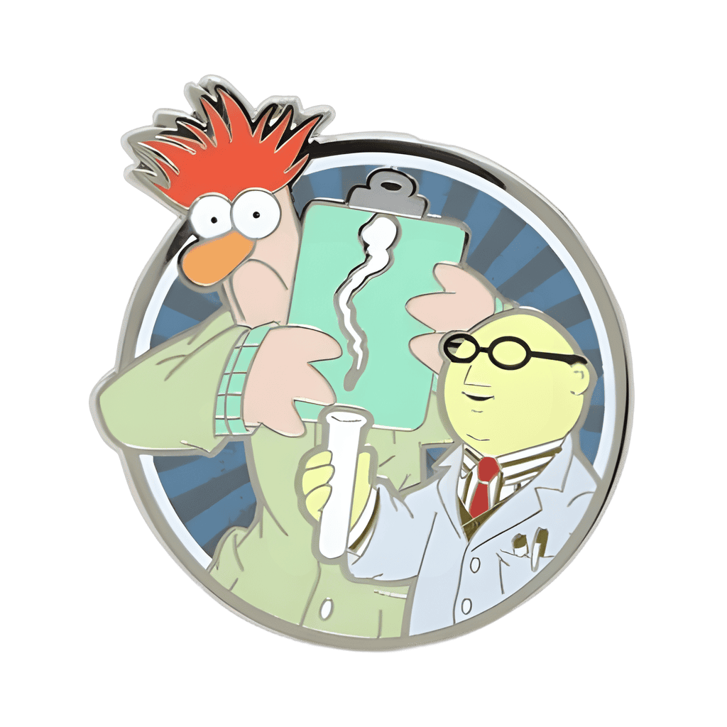 Beaker and Bunsen Honeydew Disney pin