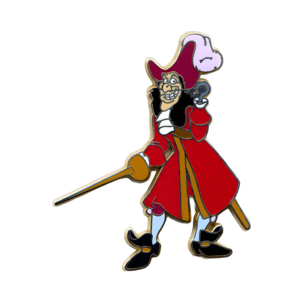 Captain Hook Disney pin