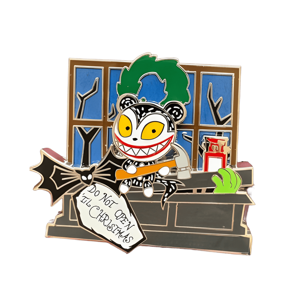 Scary Teddy on Coffin Disney pin