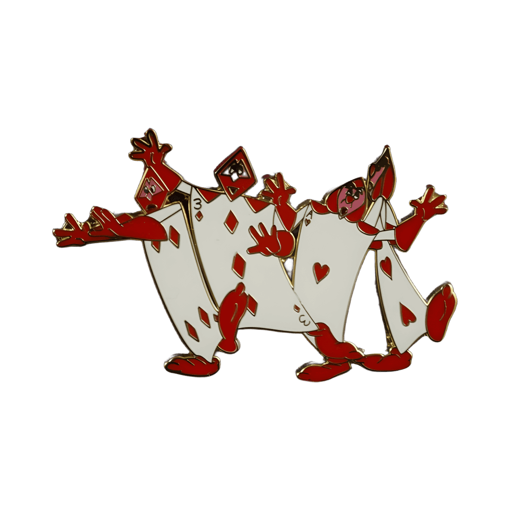Red Cards Disney pin