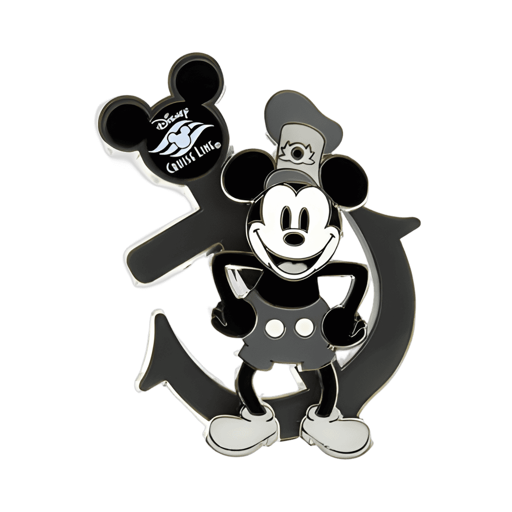 Disney Cruise Line - Steamboat Willie with Anchor Disney pin