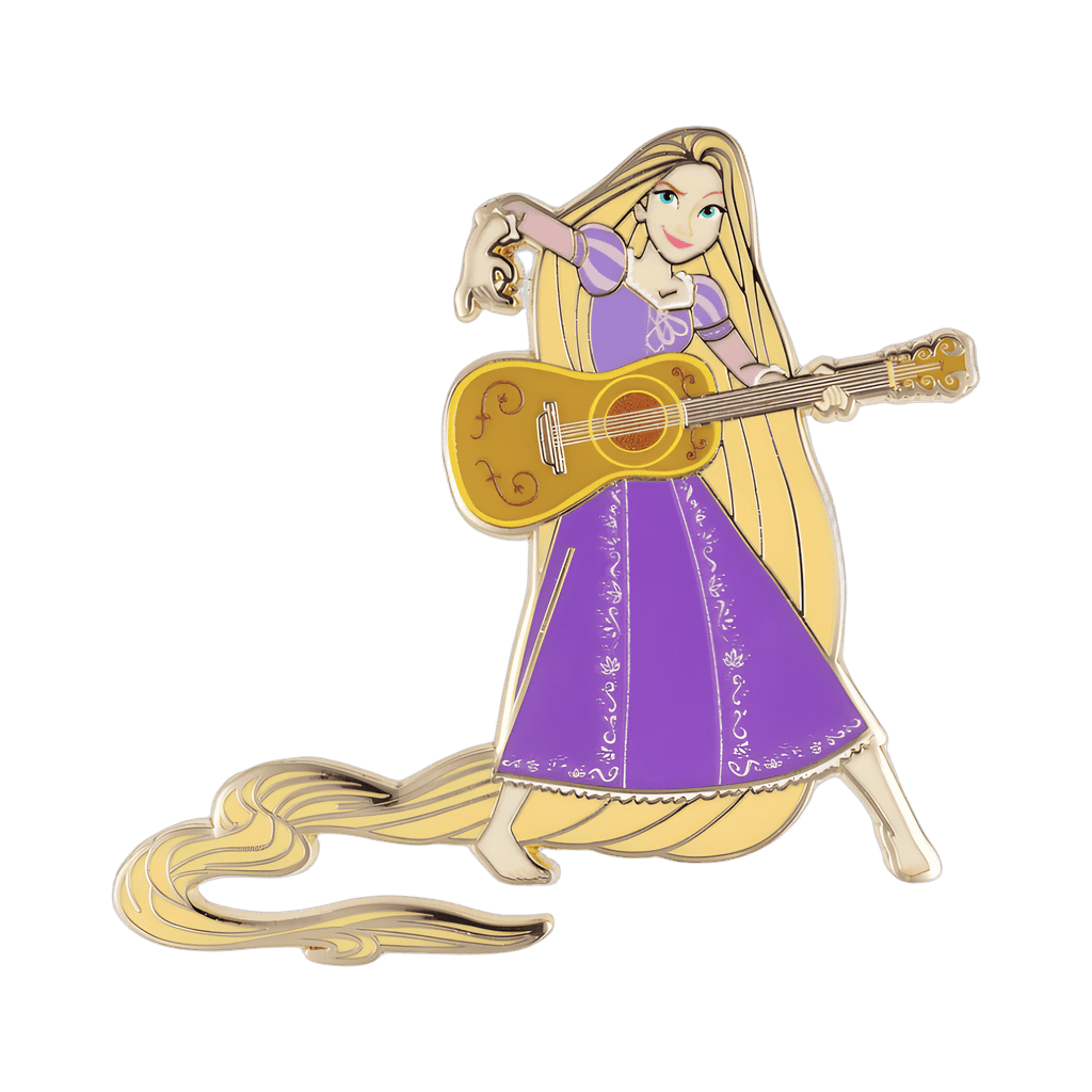 Rapunzel with Guitar Disney pin