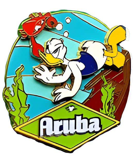 Aruba - Donald Duck Disney pin