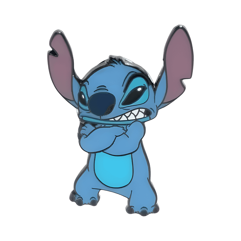 Angry Stitch Disney pin