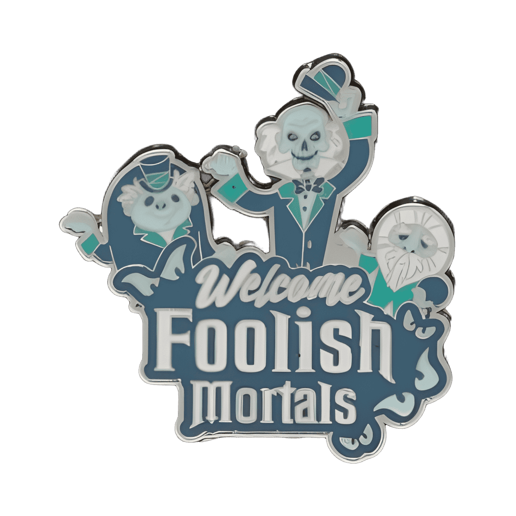 Welcome Foolish Mortals Disney pin