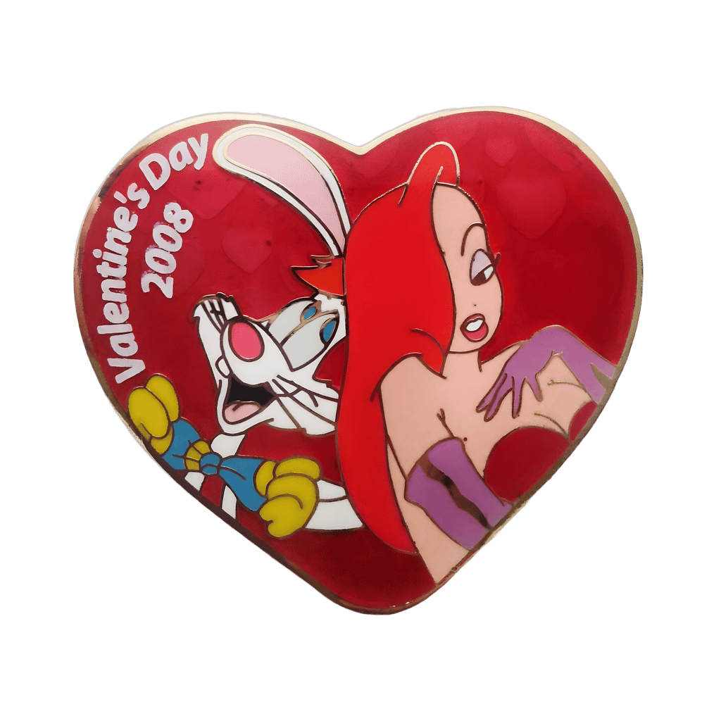 Jessica and Roger Rabbit Disney pin