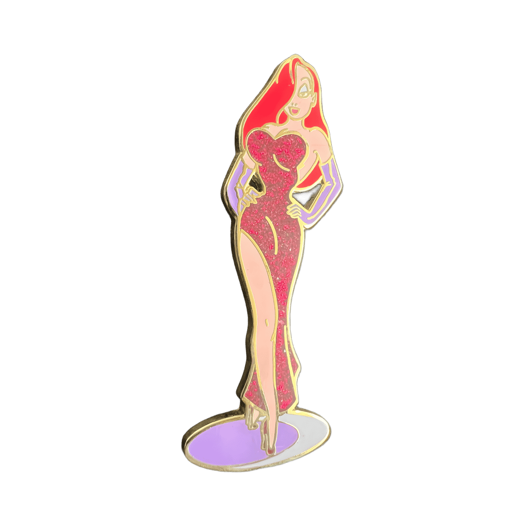 Cocktail Glass with Jessica Disney pin