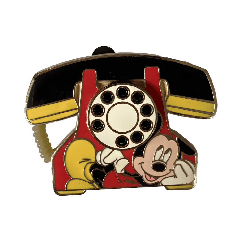 Mickey Telephone Disney pin