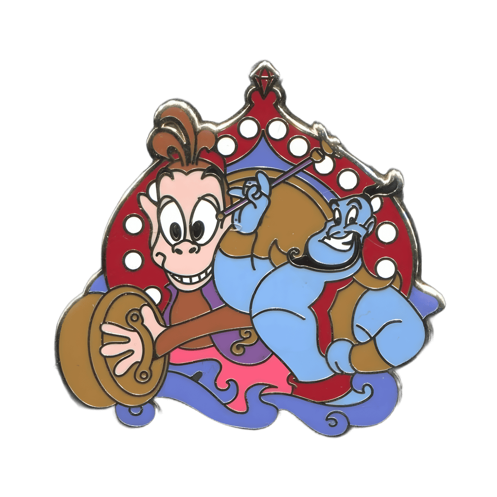 Abu and Genie Disney pin