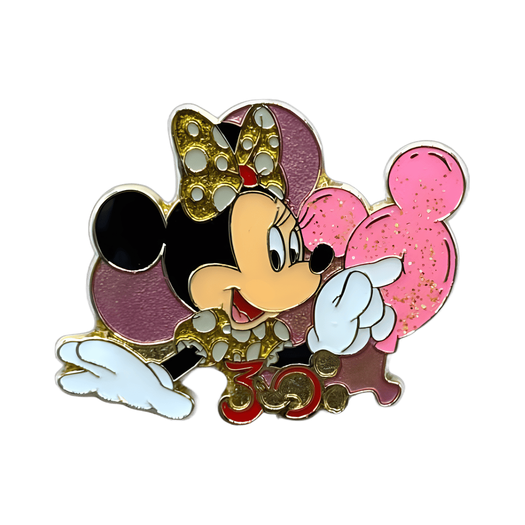 Minnie Mouse with Pink Balloons Disney pin