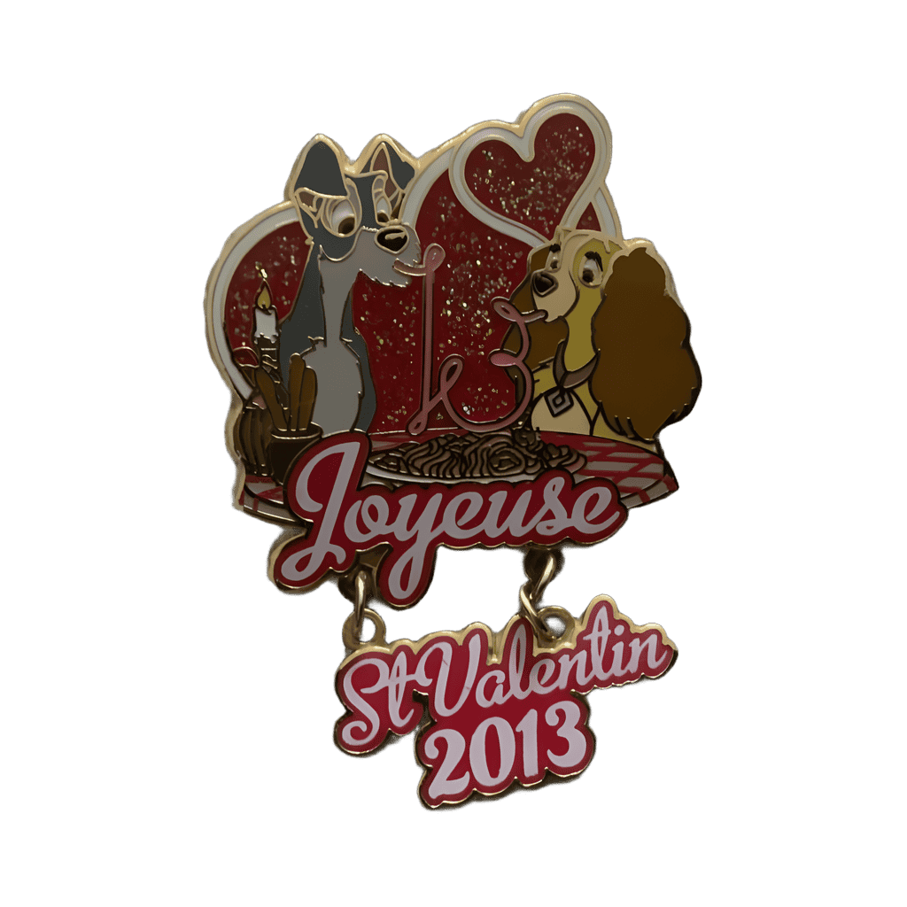 Lady & Tramp - Valentine’s Day Disney pin