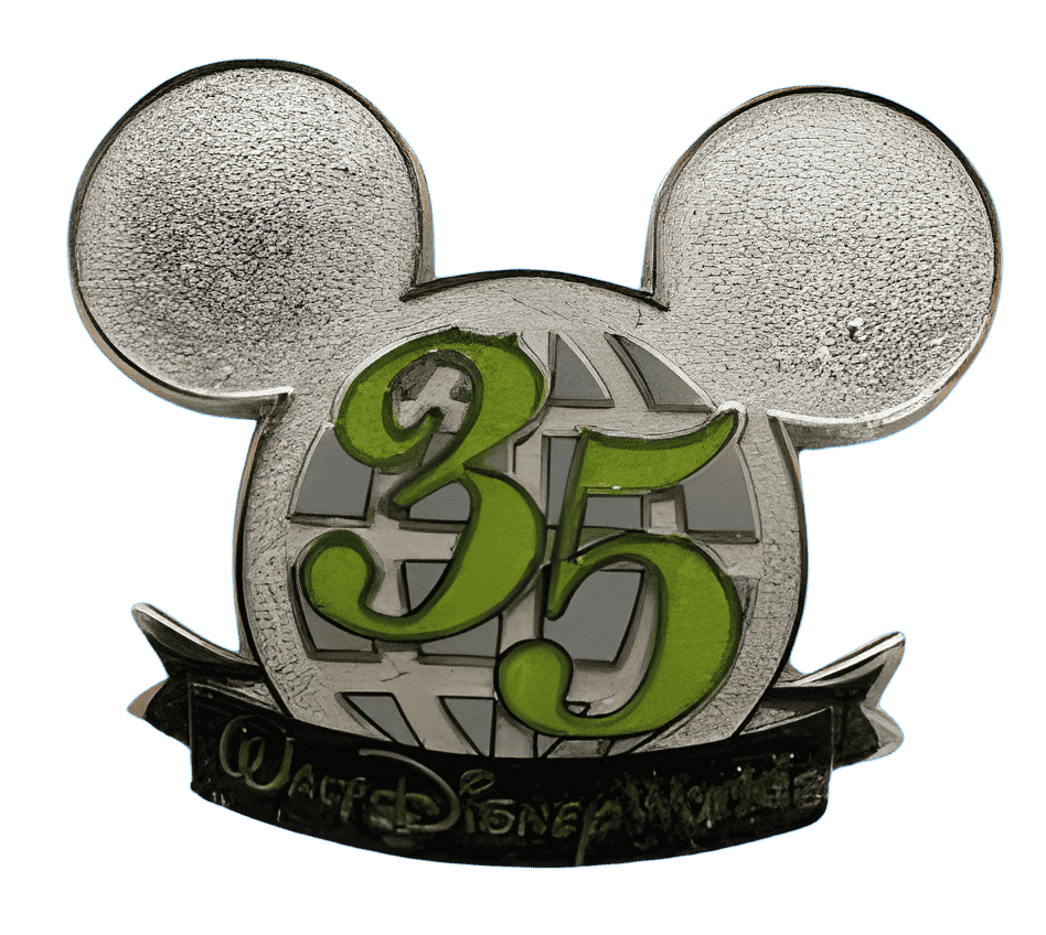 35th Anniversary Logo Disney pin
