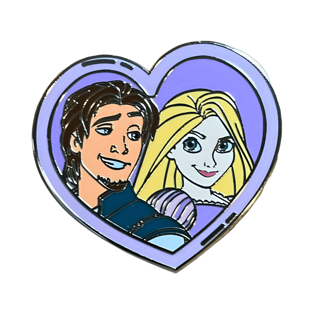Rapunzel & Flynn Rider Disney pin