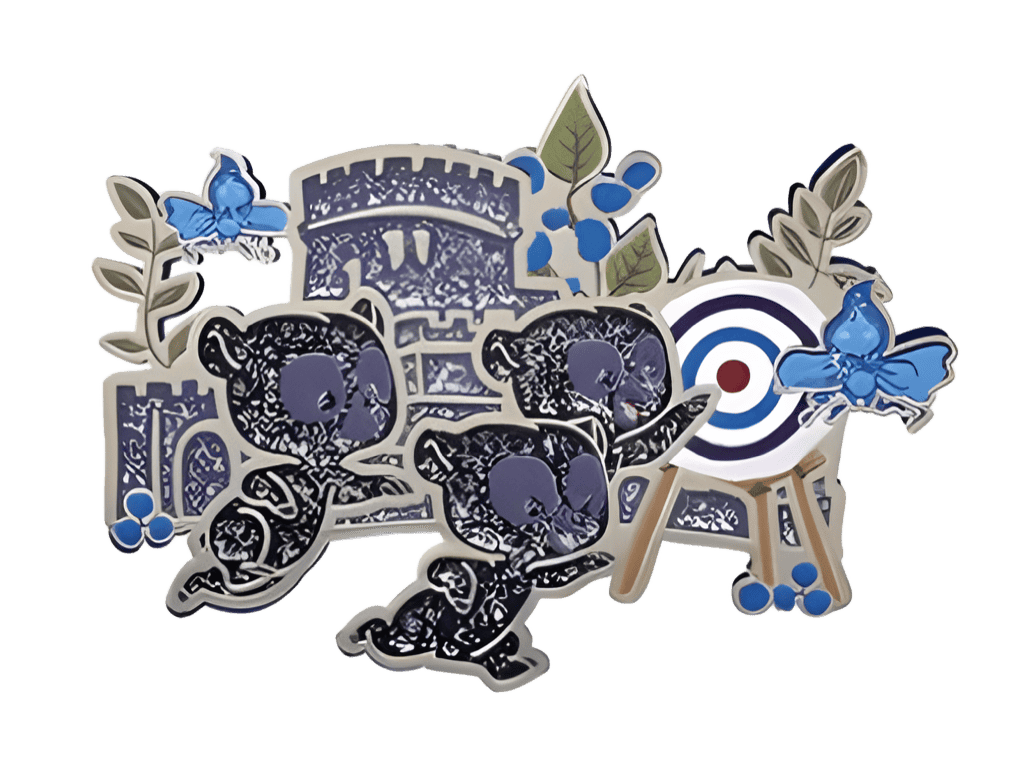 Hubert, Harris, Hamish Disney pin