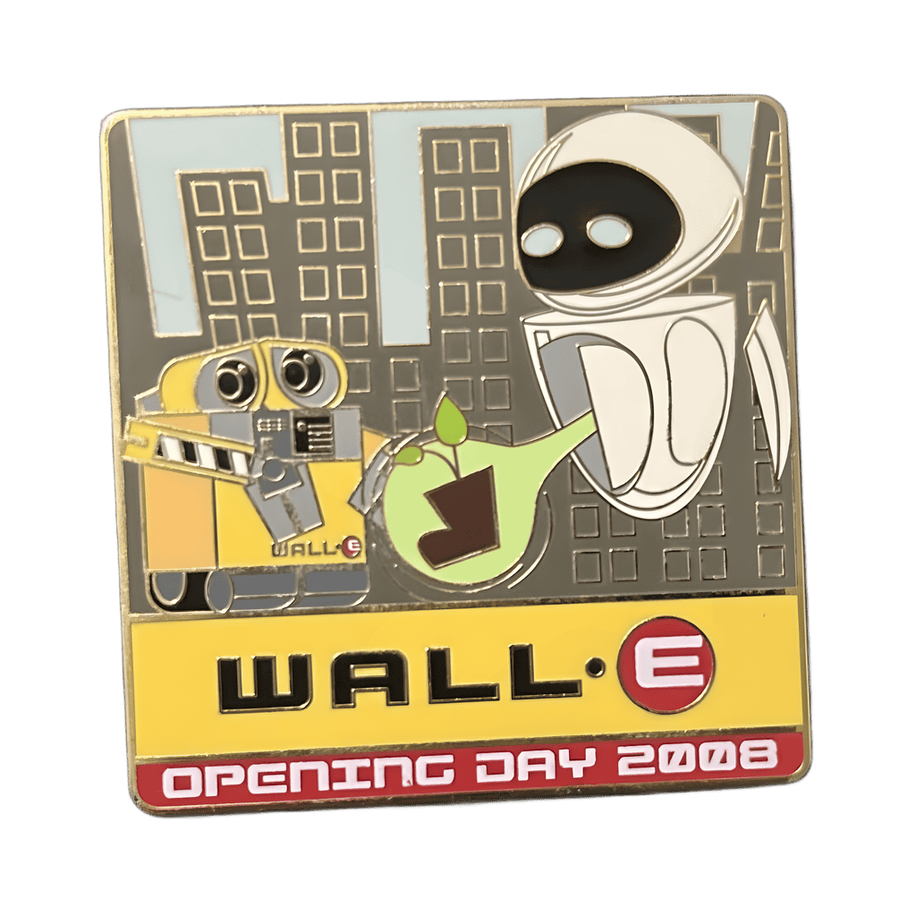 WALL-E and EVE with Plant (WOD NYC) Disney pin