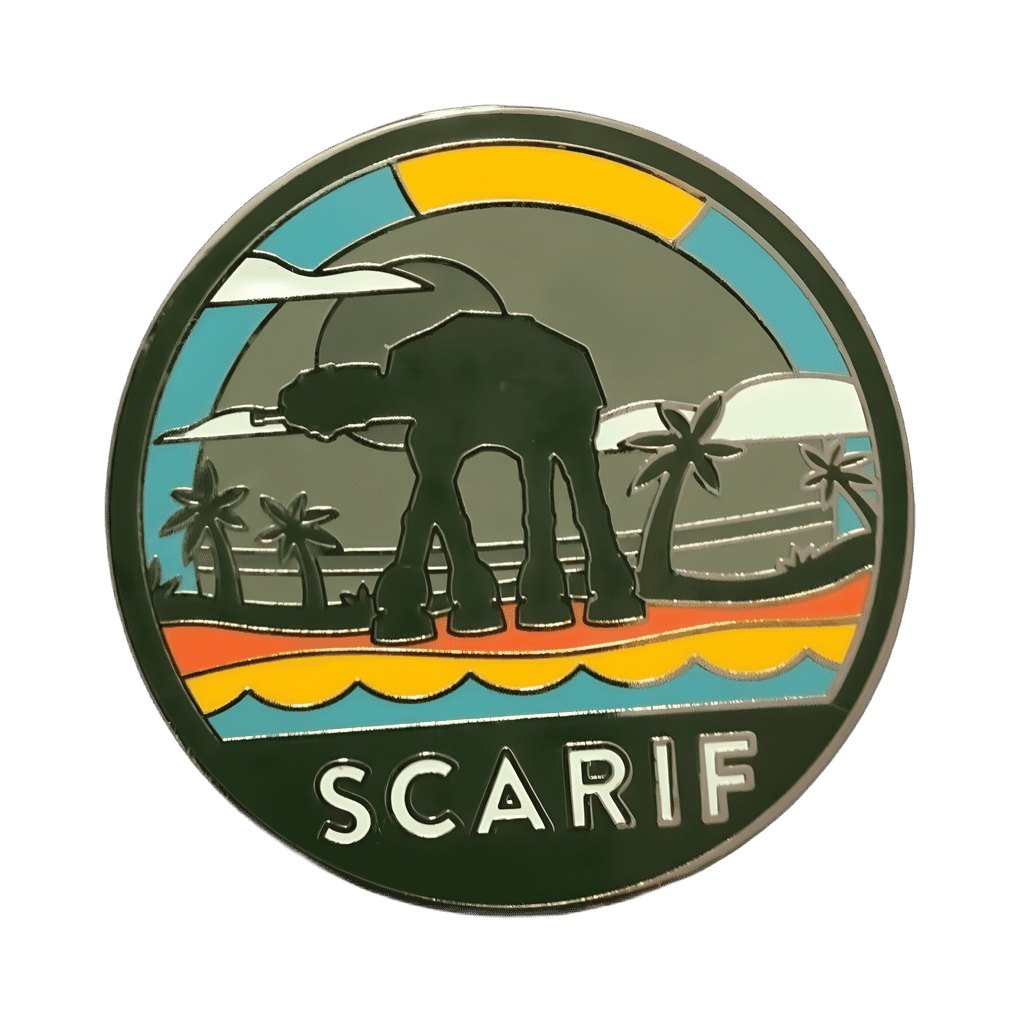 Star Wars: Rogue One - Scarif (AT-AT and Death Star) Disney pin