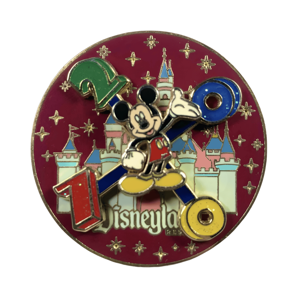 Mickey Mouse with Sleeping Beauty Castle Disney pin