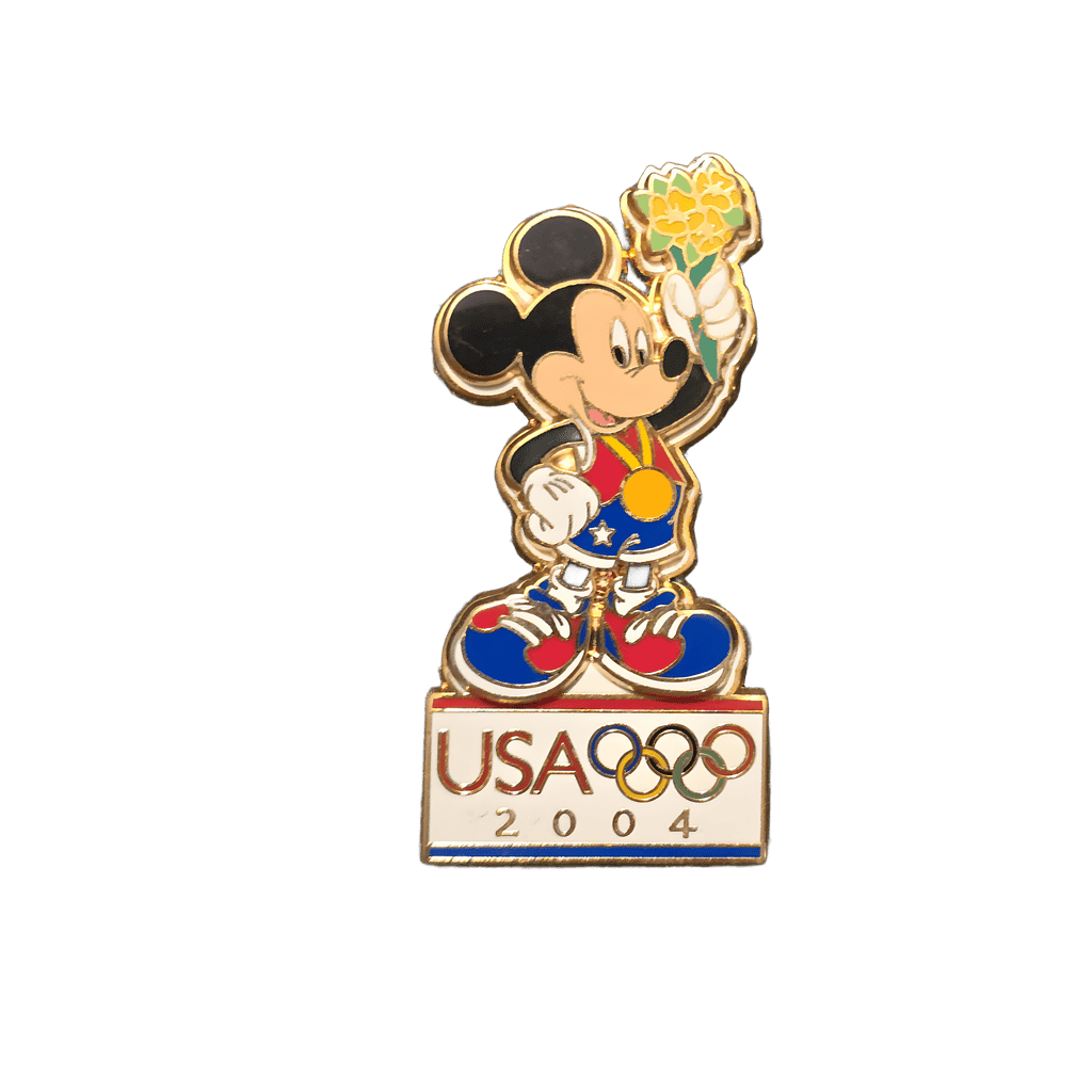 Mickey on Winners Podium Disney pin