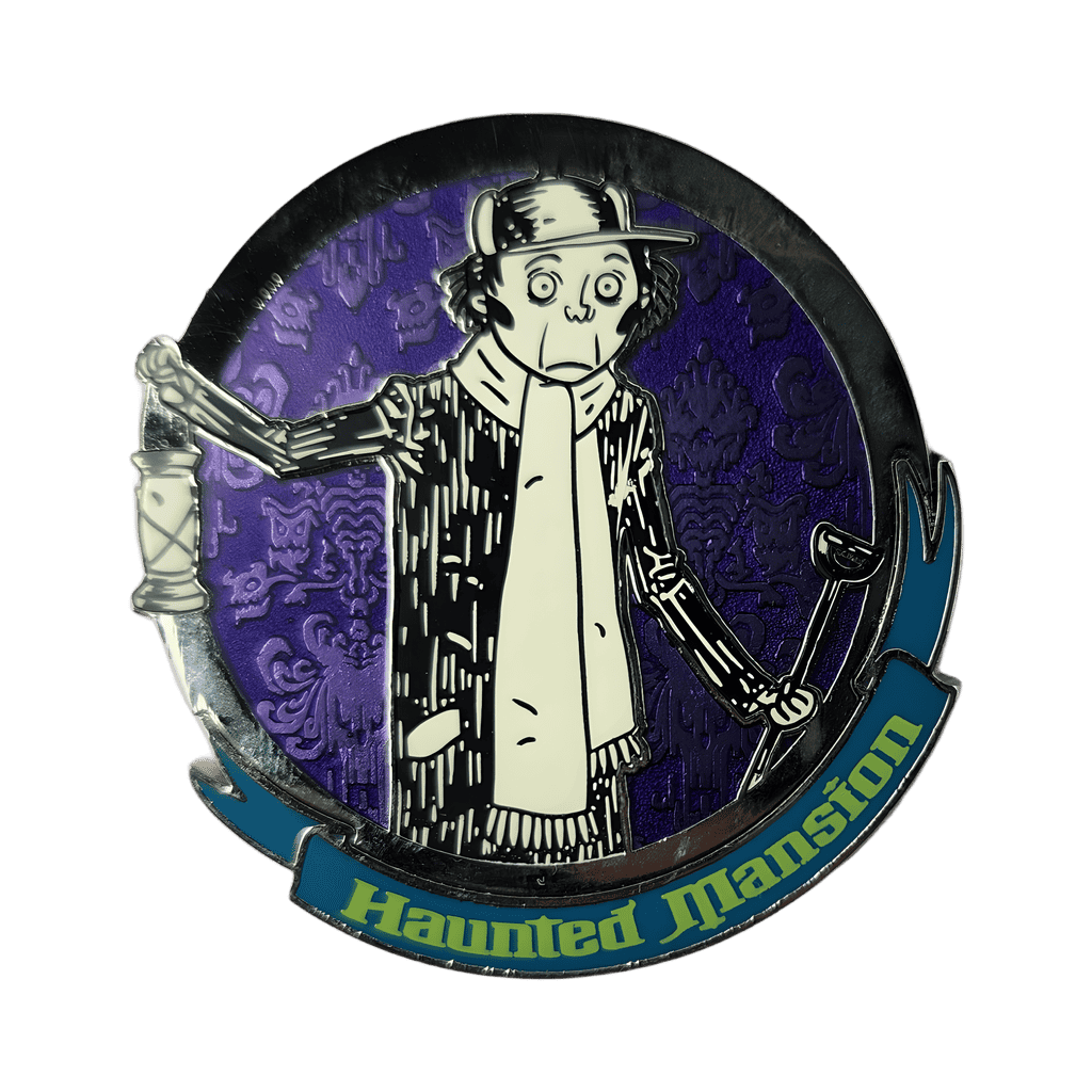 Glow-in-the-Dark Attraction Scenes Mystery Collection — The Caretaker Disney pin