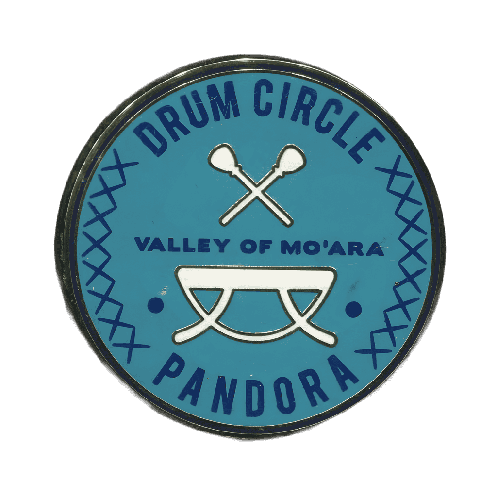 Valley of Mo'ara Drum Circle Disney pin