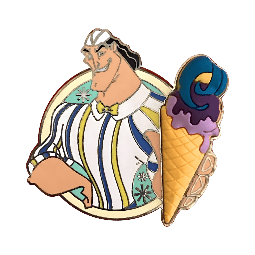 Kronk with Ice Cream Disney pin