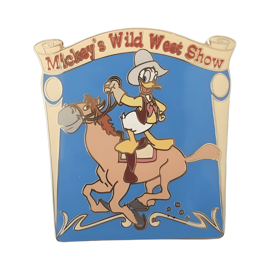 Donald Duck Wild West Show Disney pin