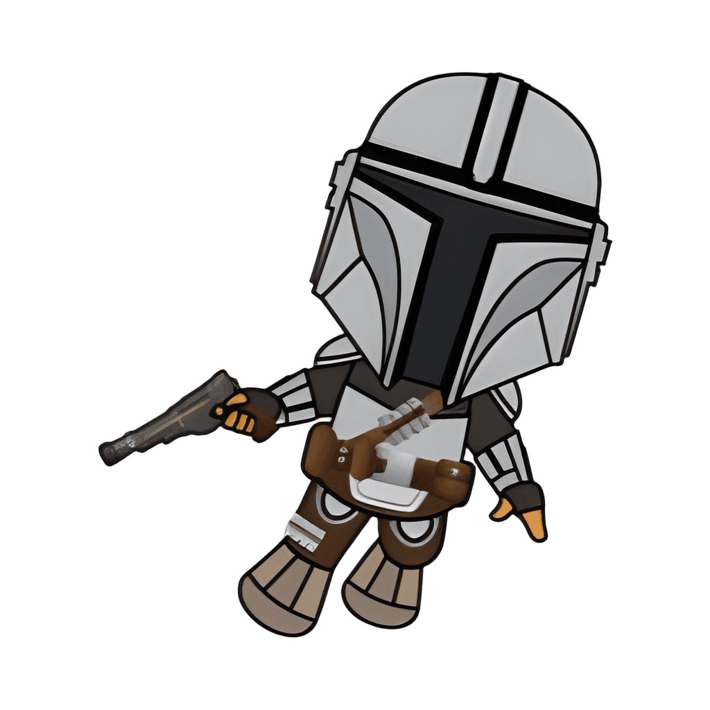 Mandalorian Set — Mando Disney pin