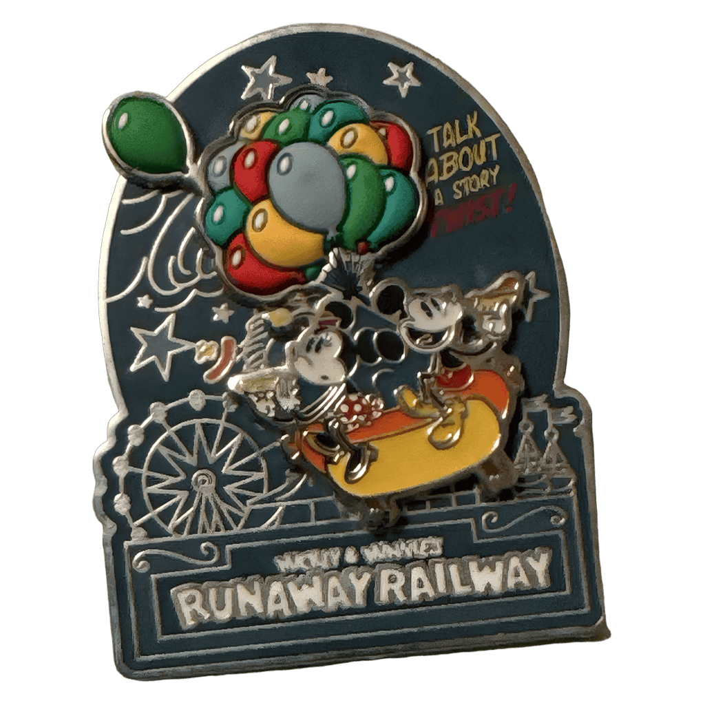 Minnie and Mickey Balloon's - Talk About a Story Twist Disney pin